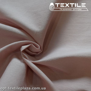 Коттон тонкий стрейчевый однотонный 3222C13 пудровый