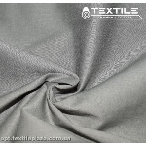 Коттон тонкий стрейчевый однотонный 3847C23 серый