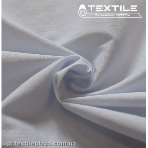 Коттон плотный стрейчевый однотонный 3845C1 белый