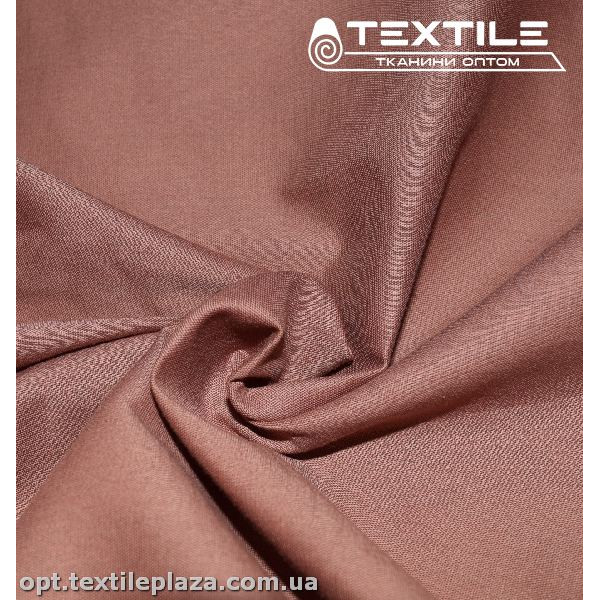 Коттон плотный стрейчевый однотонный 1211059D1C3 пудровый