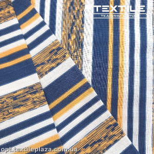 Коттон-slub цветной 3851D2C1 полоска, желтый