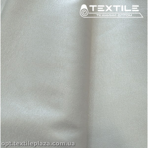 Экокожа стрейчевая 3378C1 перламутрово-белый