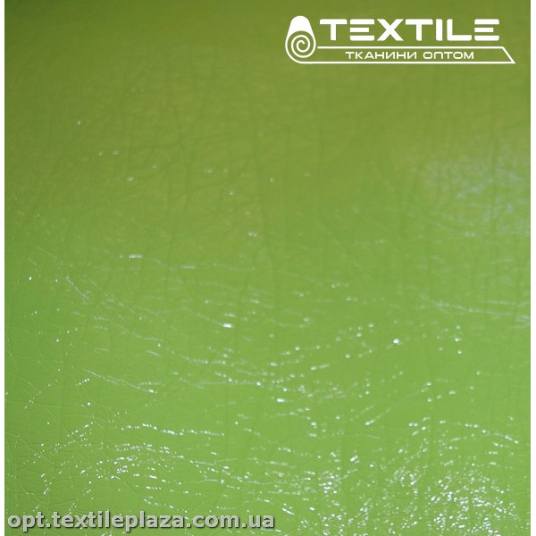 Экокожа лаковая 8100C4 салатовый