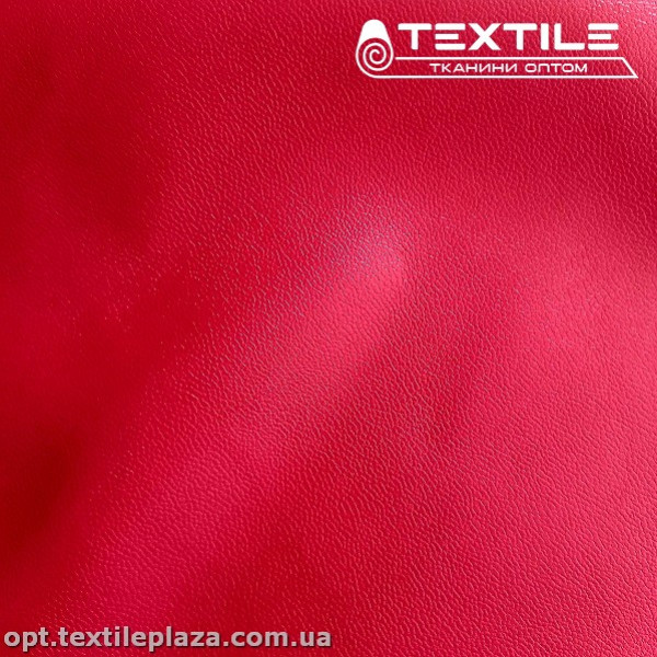 Экокожа стрейчевая 10697C2 красный