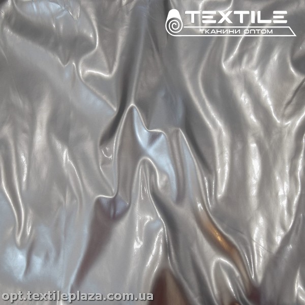 Экокожа лаковая 3644C1 серебряный