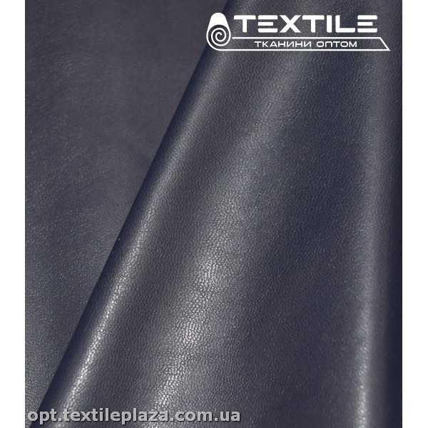 Экокожа на флисе 3379C3 синий