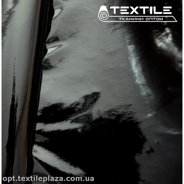 Экокожа лаковая 7997C3 черный