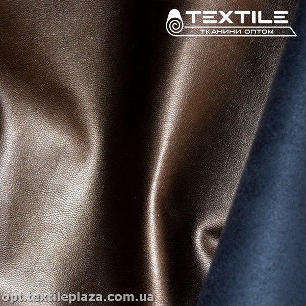 Экокожа стрейчевая 1771C16 бронзовый