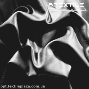 Экокожа стрейчевая 3970C2 тонкая, черный