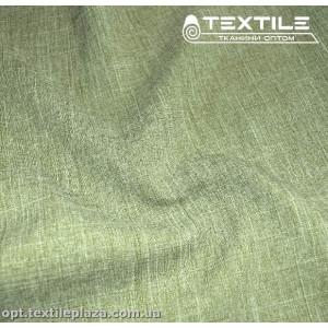 Габардин меланж 8180C8 светло-оливковый