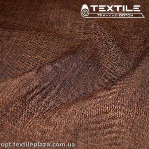Габардин меланж 8140C34 коричневый
