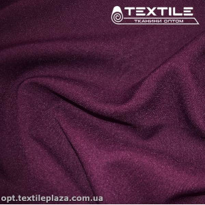 Габардин однотонный 3296C34 баклажановый