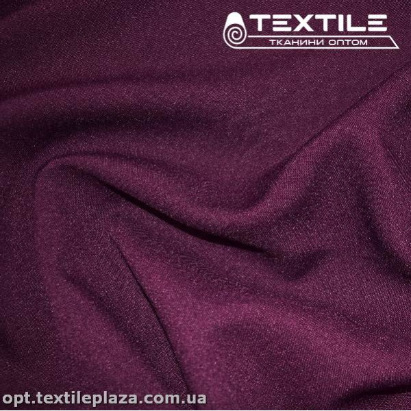 Габардин однотонный 3296C34 баклажановый