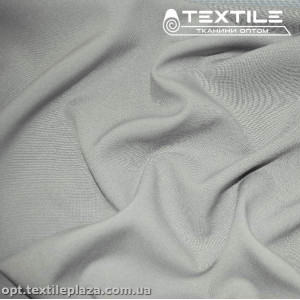 Габардин однотонный 3296C112 светло-серый