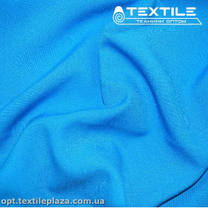 Габардин однотонный 3296C14 голубой