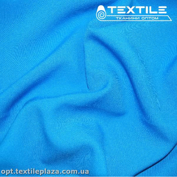 Габардин однотонный 3296C14 голубой
