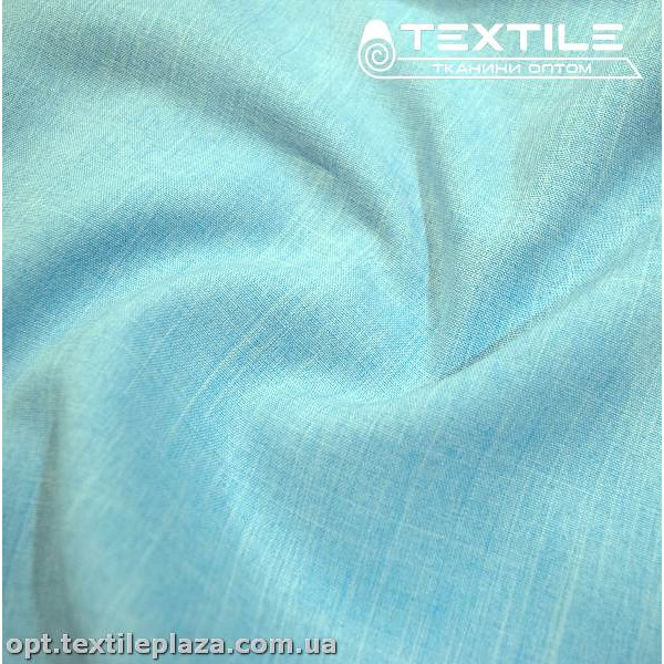 Габардин меланж 8180C14 голубой