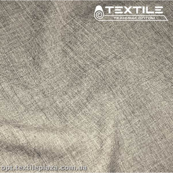 Габардин меланж 8180C37 светло-коричневый