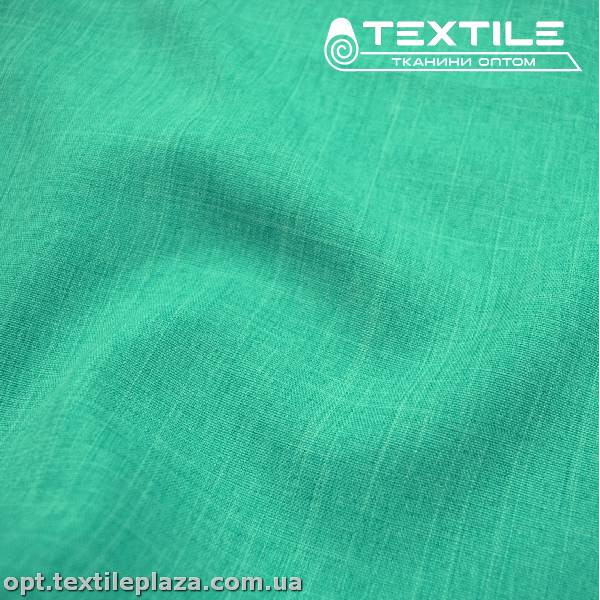 Габардин меланж 8180C28 мятно-бирюзовый