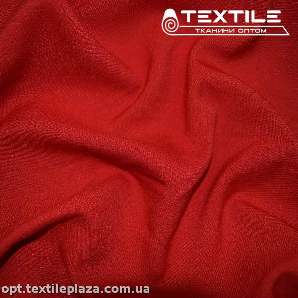 Габардин однотонный 3296C108 бордовый