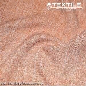 Габардин меланж 8180C11 оранжевый
