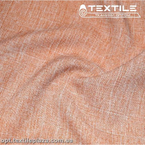 Габардин меланж 8180C11 оранжевый