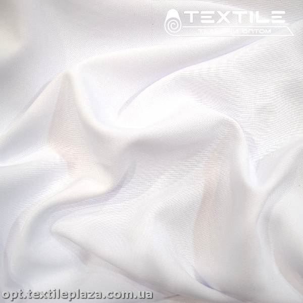 Габардин однотонный 3296C2 белый