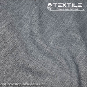 Габардин меланж 8140C3 графитовый