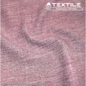 Габардин меланж 8180C1014 бордовый