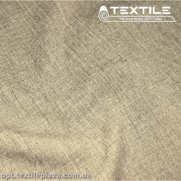 Габардин меланж 8180C36 светло-серый