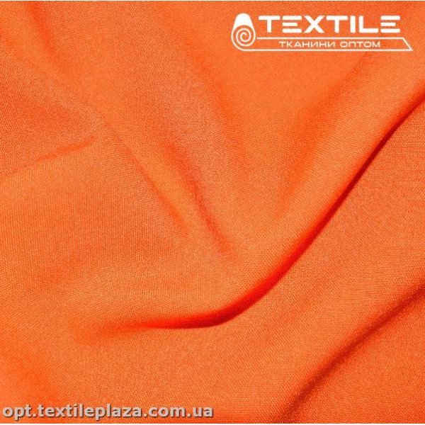 Габардин однотонный 3296C110 оранжевый