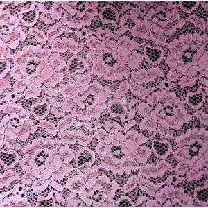 Гипюр набивной 9803D182C4 фиолетово-розовый