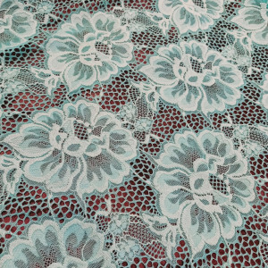 Гипюр набивной стрейчевый 15421D1C7 синий