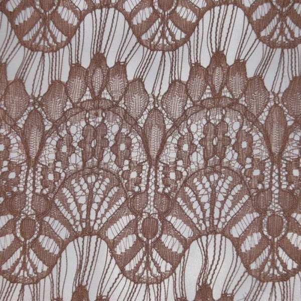 Гипюр набивной 15627D2C6 бежевый