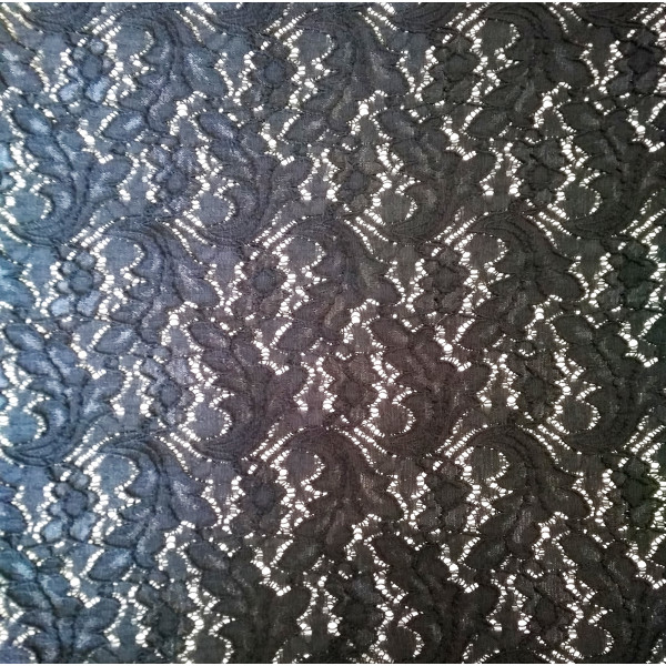 Гипюр набивной 9804D2C2 черный