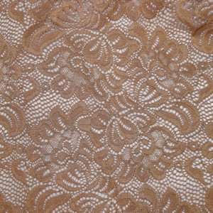 Гипюр набивной стрейчевый 15721D1C4 бежевый