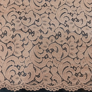 Гипюр набивной стрейчевый 4002C3 пыльно-фрезовый