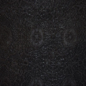 Гипюр набивной стрейчевый 2002C1 черный