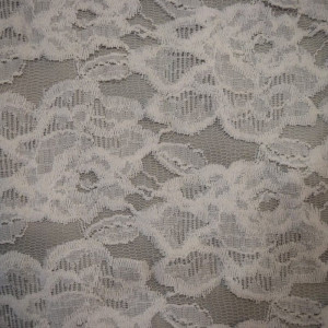 Гипюр набивной 9619C1 белый