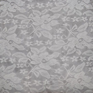 Гипюр тонкий стрейчевый 601C2 молочный
