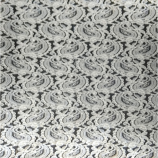 Гипюр набивной 9804D5C3 молочный