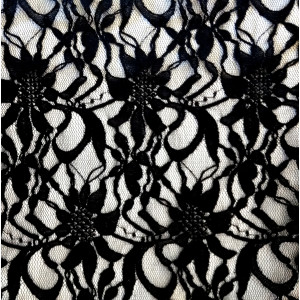Гипюр набивной 9804D799C1 черный