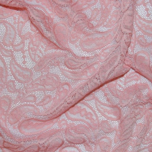 Гипюр набивной стрейчевый 2774D2C1 розовый