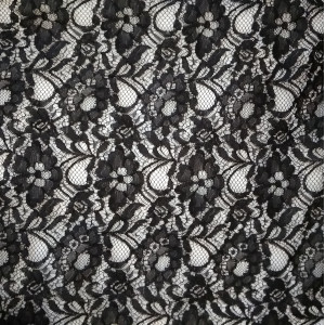 Гипюр набивной 10945D31C2 черный