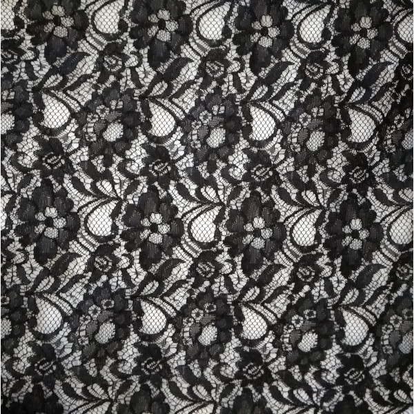 Гипюр набивной 10945D31C2 черный