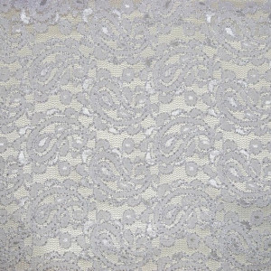 Гипюр набивной 9804 белый