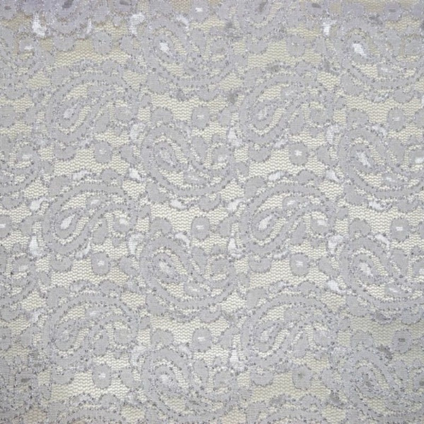 Гипюр набивной 9804 белый