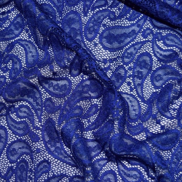 Гипюр набивной стрейчевый 2774D2C4 электрик