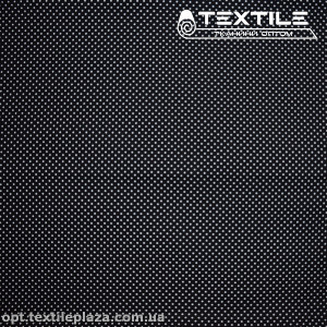 Хлопок горошек 3854D19C1 белый, черный