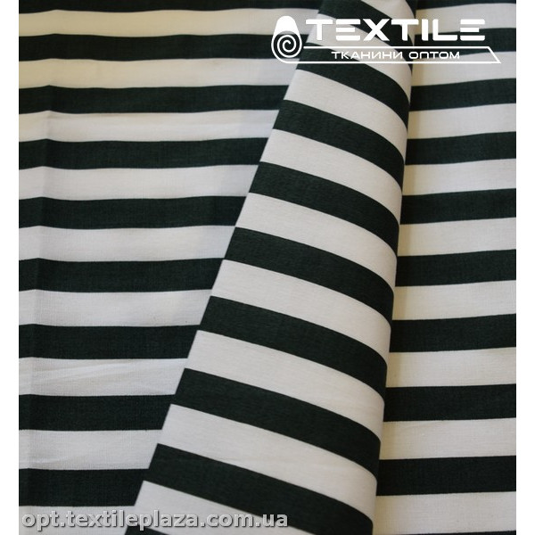 Хлопок полоска 3854D36C2 сине-белый